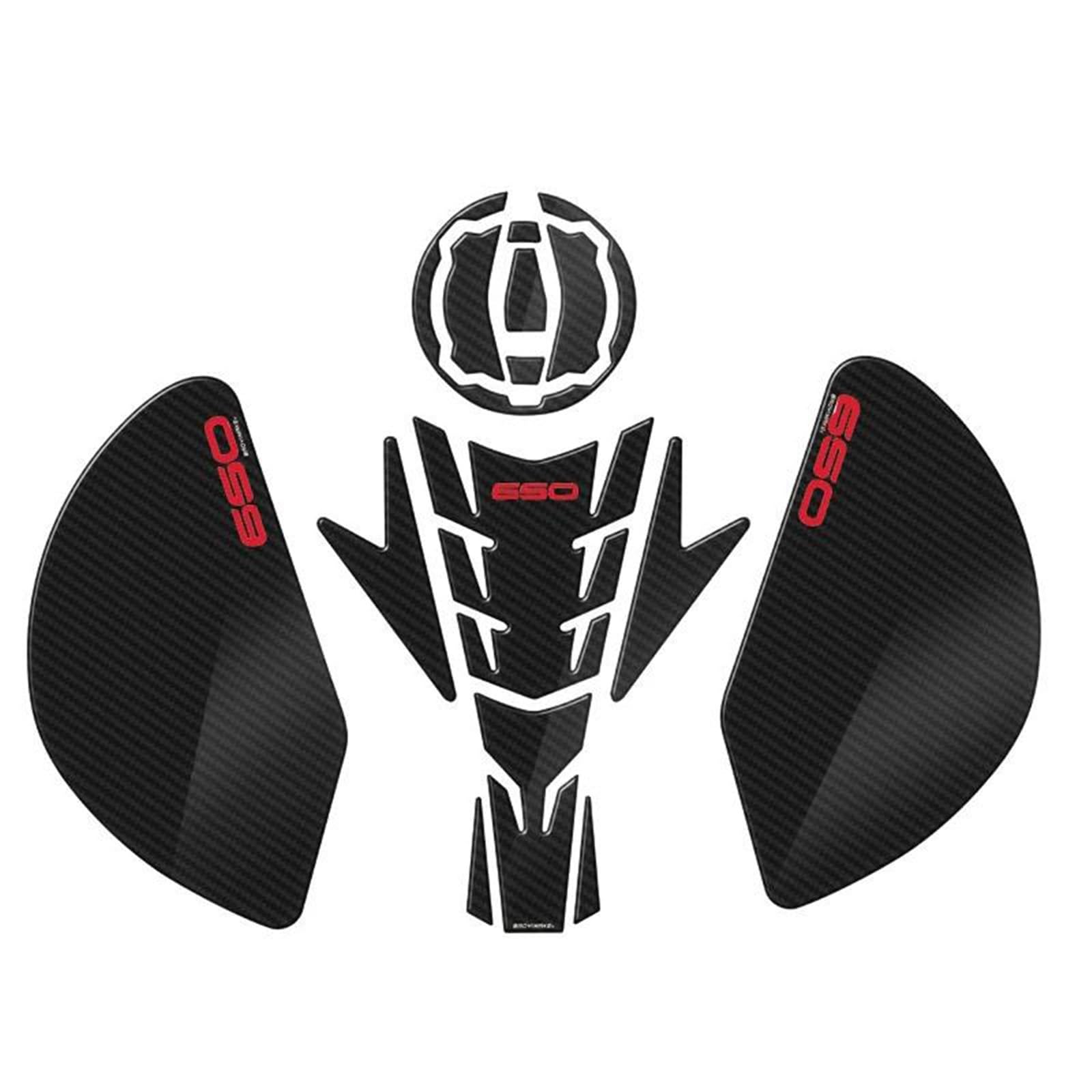 for Kawasaki Z650 for NINJA650 Motorcycle Tank Pad Protector Anti Slip Oil Sticker Decals Side Gas Knee Grip Traction Protect