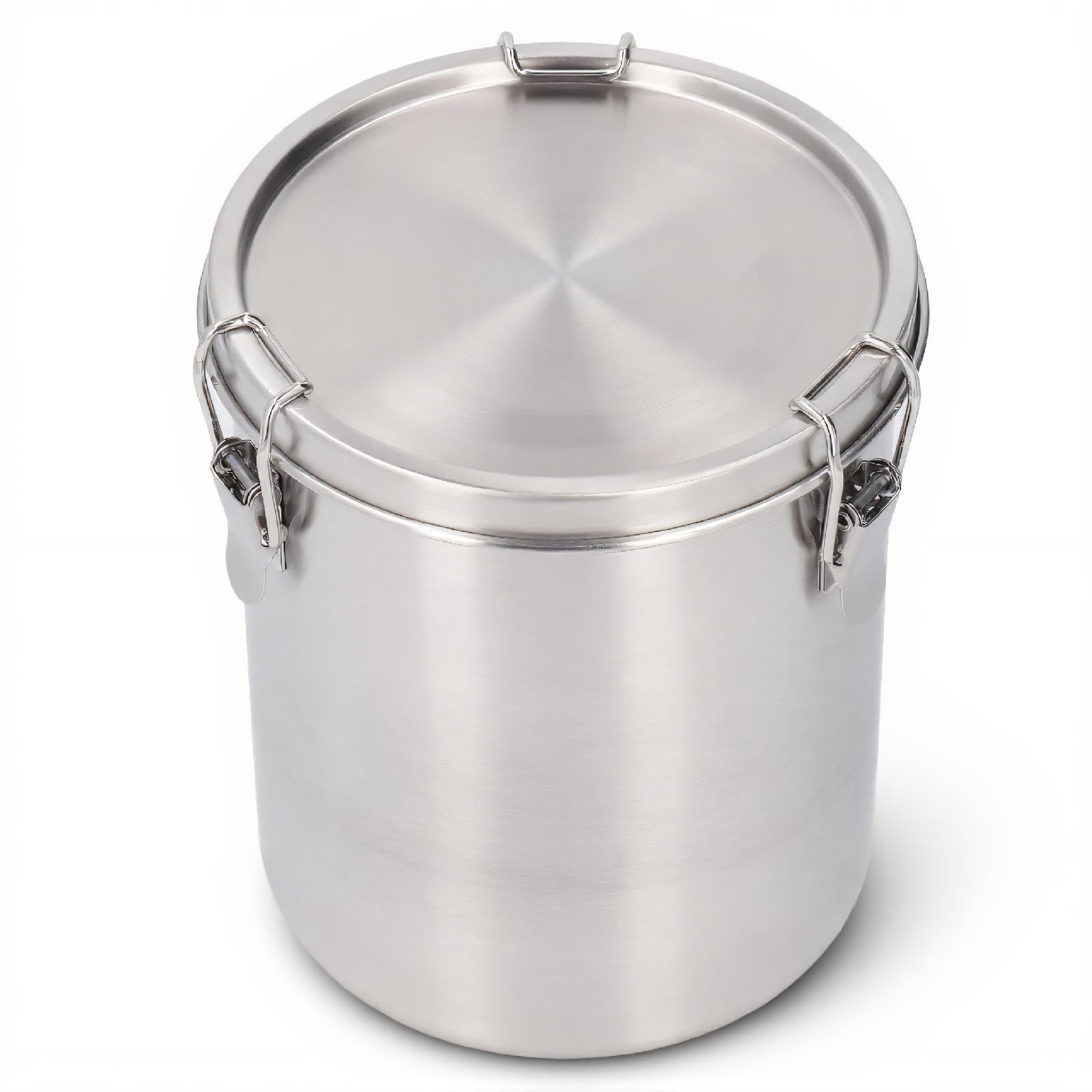 Récipient de nourriture pour chat et chien boîte étanche en inox 1600 ml