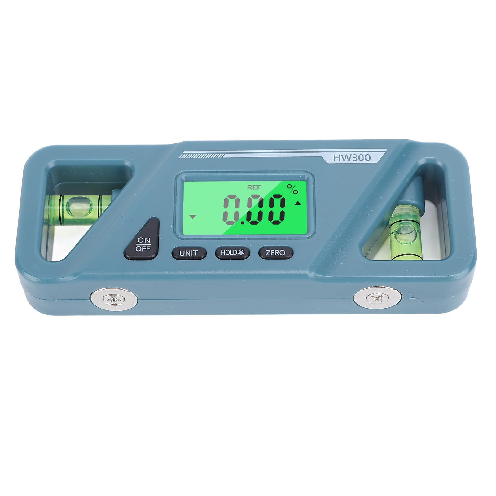 Digital Angle Finder, Versatile 4 Buttons Digital Protractor 90 180 Degree for Woodworking Maintenance (Green)