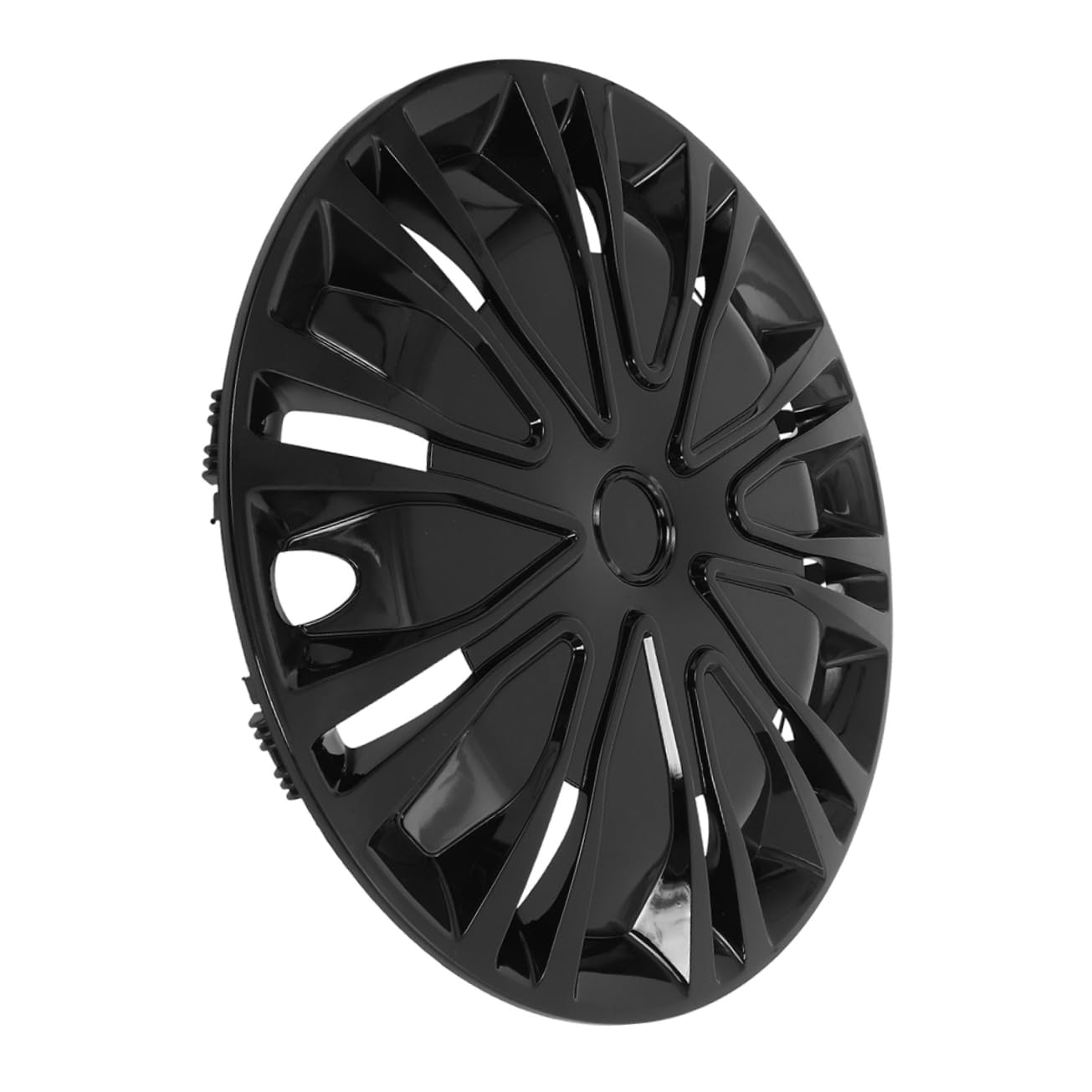 Cache-moyeux Automobiles 15 Pouces en PP Noir, Protection et Pose Facile