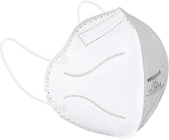 Wawech 40PCS Masques de protection Respiratoire Masque FFP2 NR