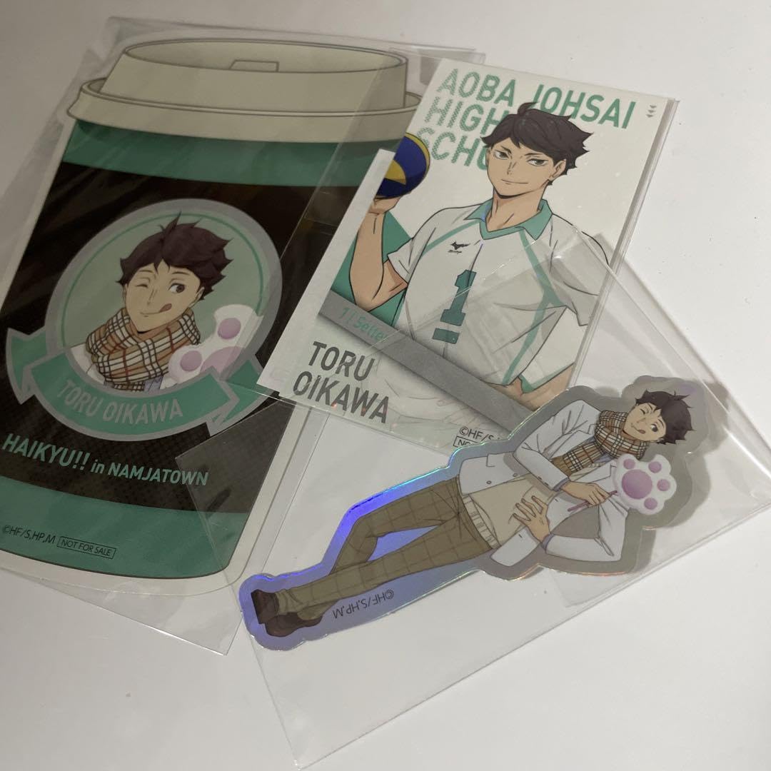 【新品送料込】 ハイキュー　及川　バッジ　ナンジャタウン　ガチャ　ステッカー Amazon.co.jp: 及川徹 ハイキュー ステッカー ナンジャタウン