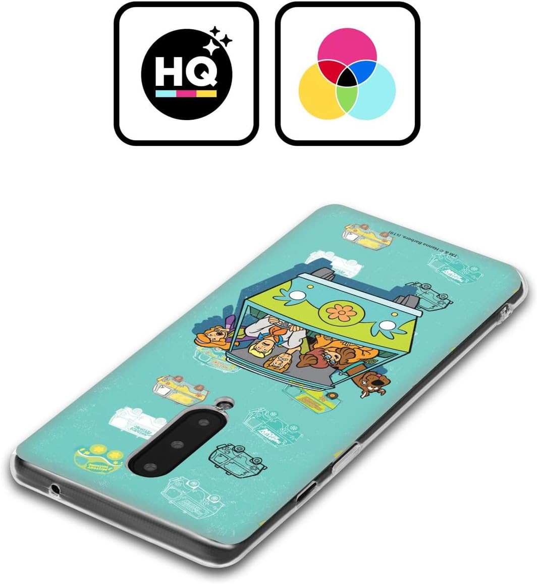 Head Case Designs Officially Licensed Scooby-Doo Mystery Inc. 50th Anniversary Soft Gel Case Compatible with Google Pixel 8 Pro