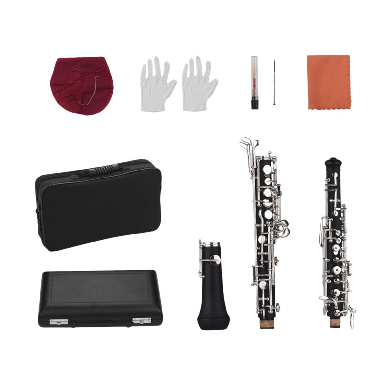 Oboe in C Dur halbautomatisches Holzblasinstrument inklusive Koffer