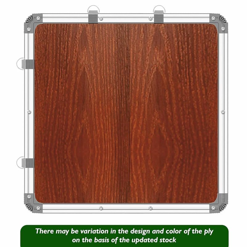 Image of Ceramic Steel (Magnetic) White Board for Kids, Home & Kitchen with Heavy-Duty Aluminium Frame, Scratch-Proof & Corrosion-Proof Surface Whiteboard, Size - 4x4 Feet