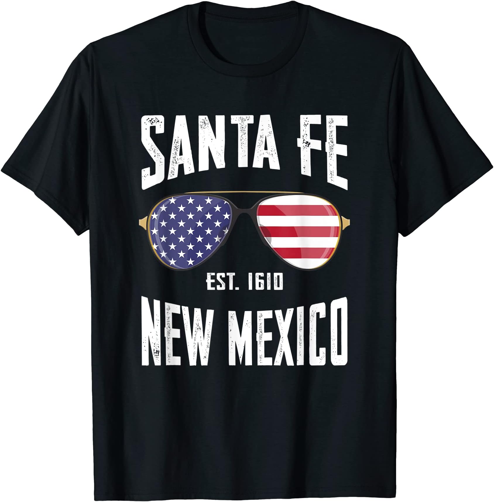 Santa Fe T-Shirt, Black