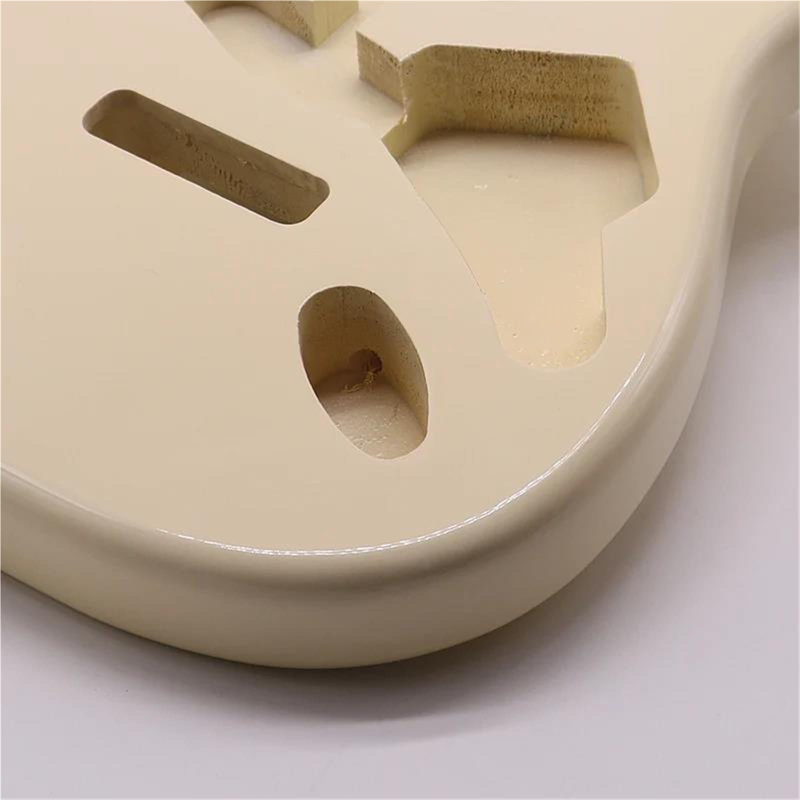 Fai da te Corpo Della Chitarra Durevole Corpo Per Chitarra Elettrica ST Pickup SSS Strumenti Fai Da Te Per Principianti E Adulti(Blue)