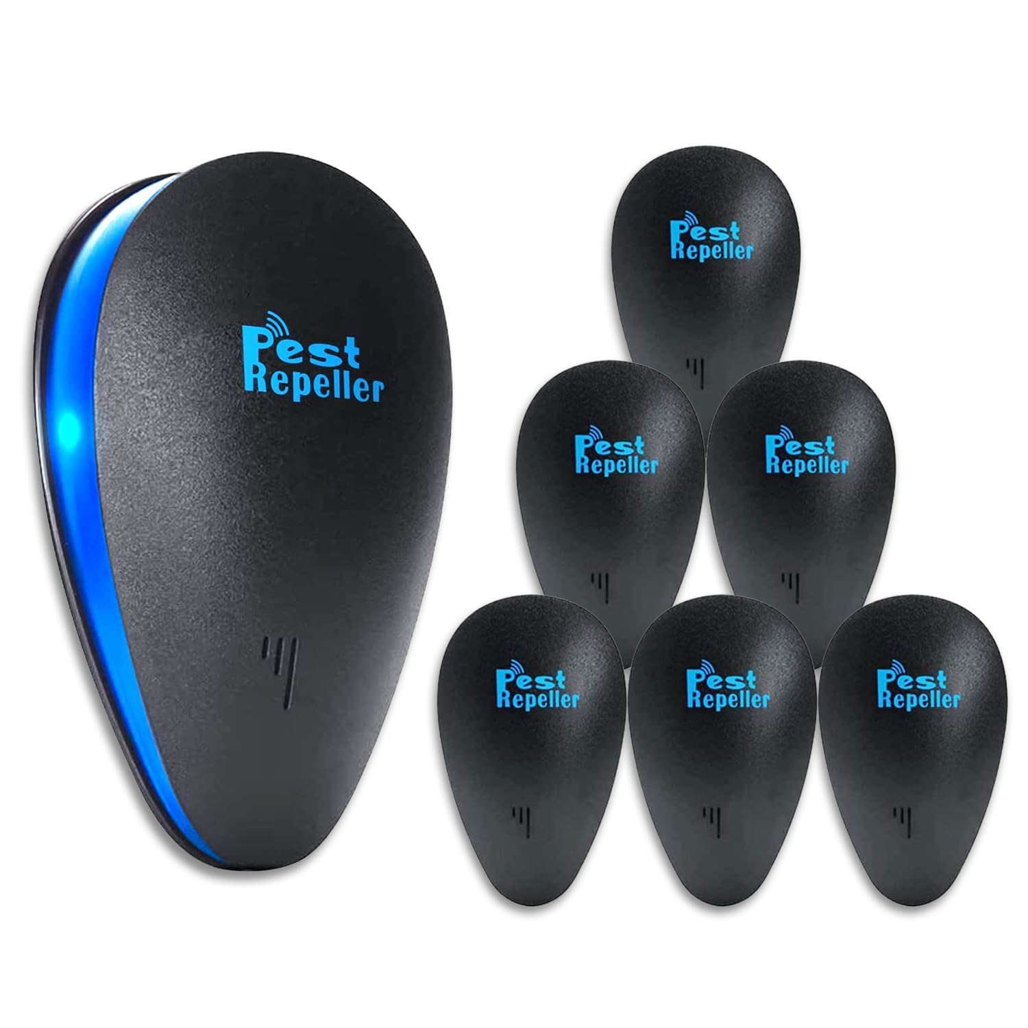 Ultrasonic Pest Repeller-6 Pack,Mouse Repellent Ultrasonic Plug in,Pest Repeller Plug in,Mice Repellent for House,Rodent Repellent Indoor, Pest Defense for Bug,Ant,Cockroach,Spider