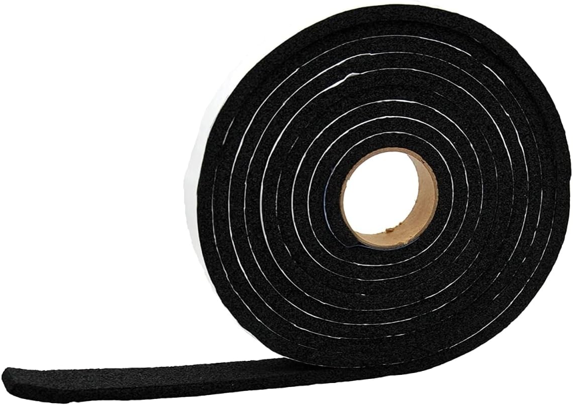 0.37 x 0.5 in. x 50 ft. Vinyl Foam Tape