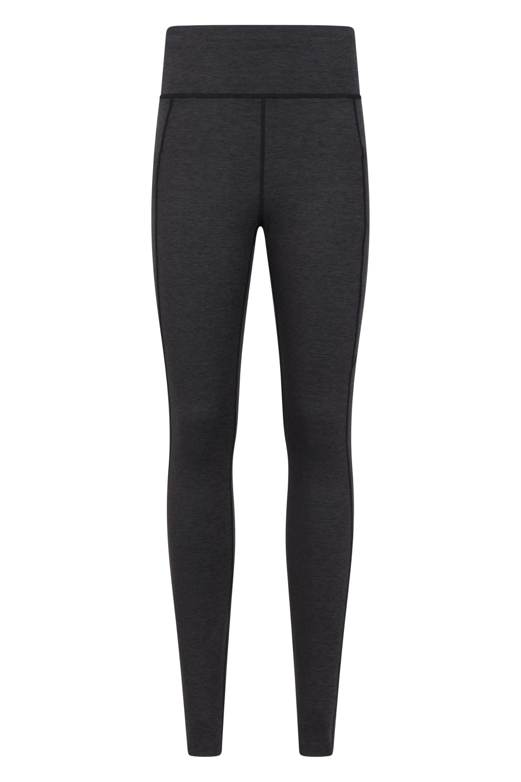 Mountain Warehouse Contin Womens Thermal Trekking Leggings - Moisture Wicking, Breathable & Stretchy Ladies Bottoms - Spring Summer, Walking, Hiking, Outdoors & Trekking Charcoal 10
