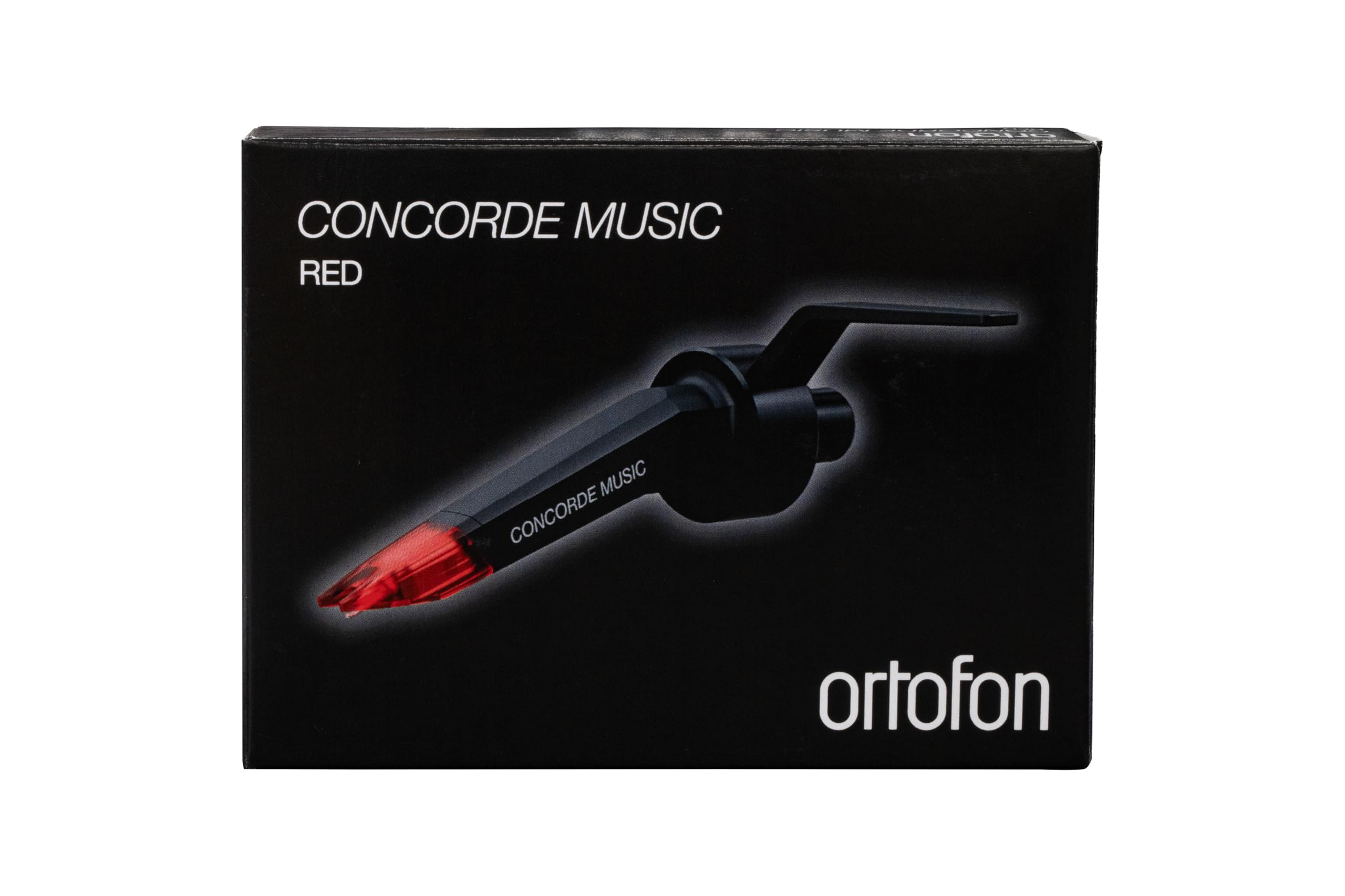 Ortofon Concorde Music Red - Testina a Magnete Mobile | Diamante ellittico | Facile Installazione | Tuttofare