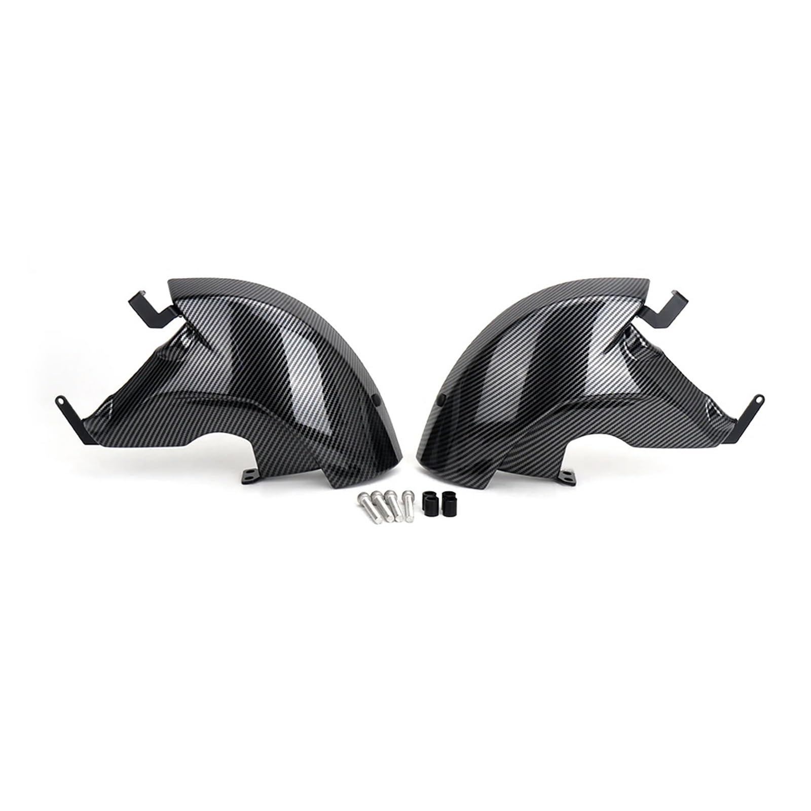 Conducto de Aire Conducto Aire Freno Delantero para YZF R1 2020 2021 2022 2023 2024. | Accesorios de motocicleta ABS pinza de freno conductos de refrigeración de aire enfriador de disco delantero(B)