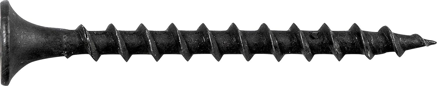 Coarse Thread Drywall Screws (#6 x 1-5/8") - 25lb Box