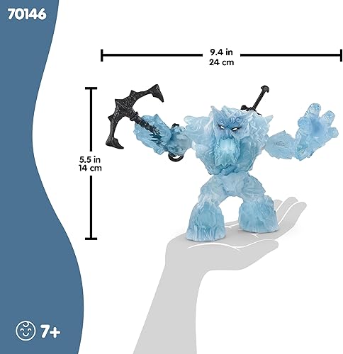 Vista 5 de Schleich Eldrador Creatures - Figura de acción para niños y niñas de 7 a 12 años, gigante de hielo