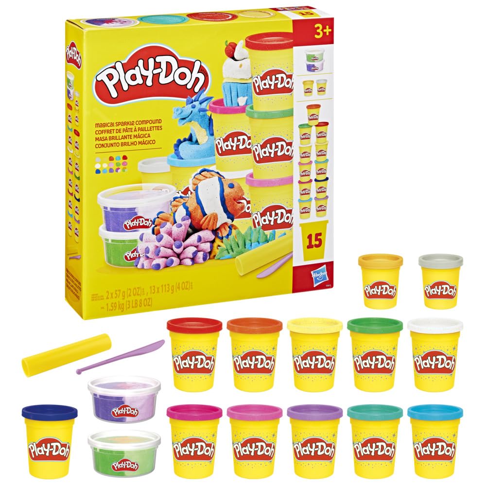 Play-Doh Sparkle Compound Pack