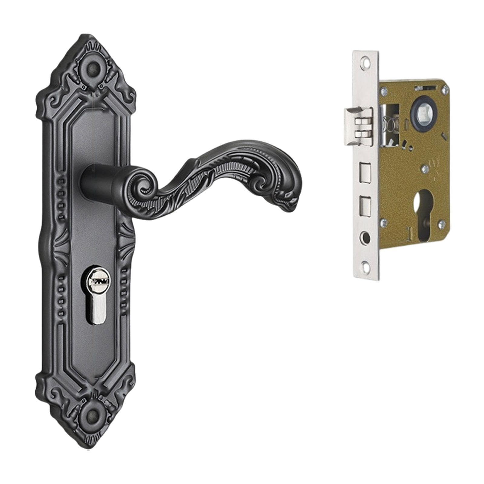 Poignée de porte de style européen en métal, système robuste et compact Style G