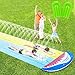 Cynamus Scivolo Acqua, Acquascivolo da Prato, Giochi d'Acqua Slip, Scivolo Gonfiabile da Giardino con 2 Bodyboards, Giocattolo Acquatico per Esterni, Prato, Giardino e Bambini 480 x 140cm