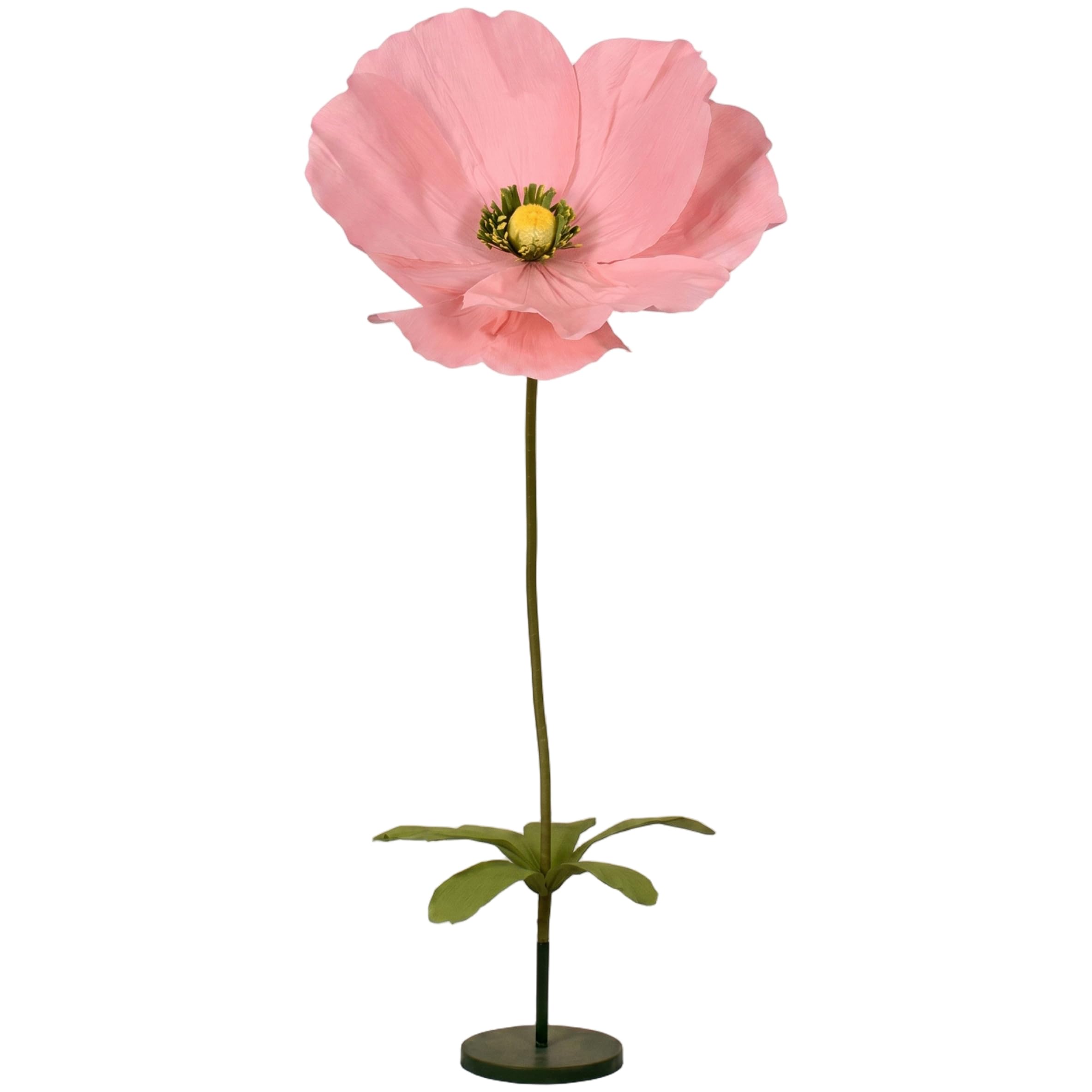 Xoeryoy Giant Flowers For Decoration With Stand - 3d Handcrafted Giant Flower Decor For Events & Home, 6ft/170cm