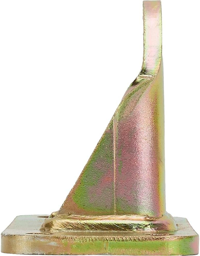 Speedway Motors Motor Mount Frame Adapters Compatible with 1928-1934 Ford, Zinc Plated Steel Engine Swap Brackets for Model A and Early Ford Frames, Professional Install