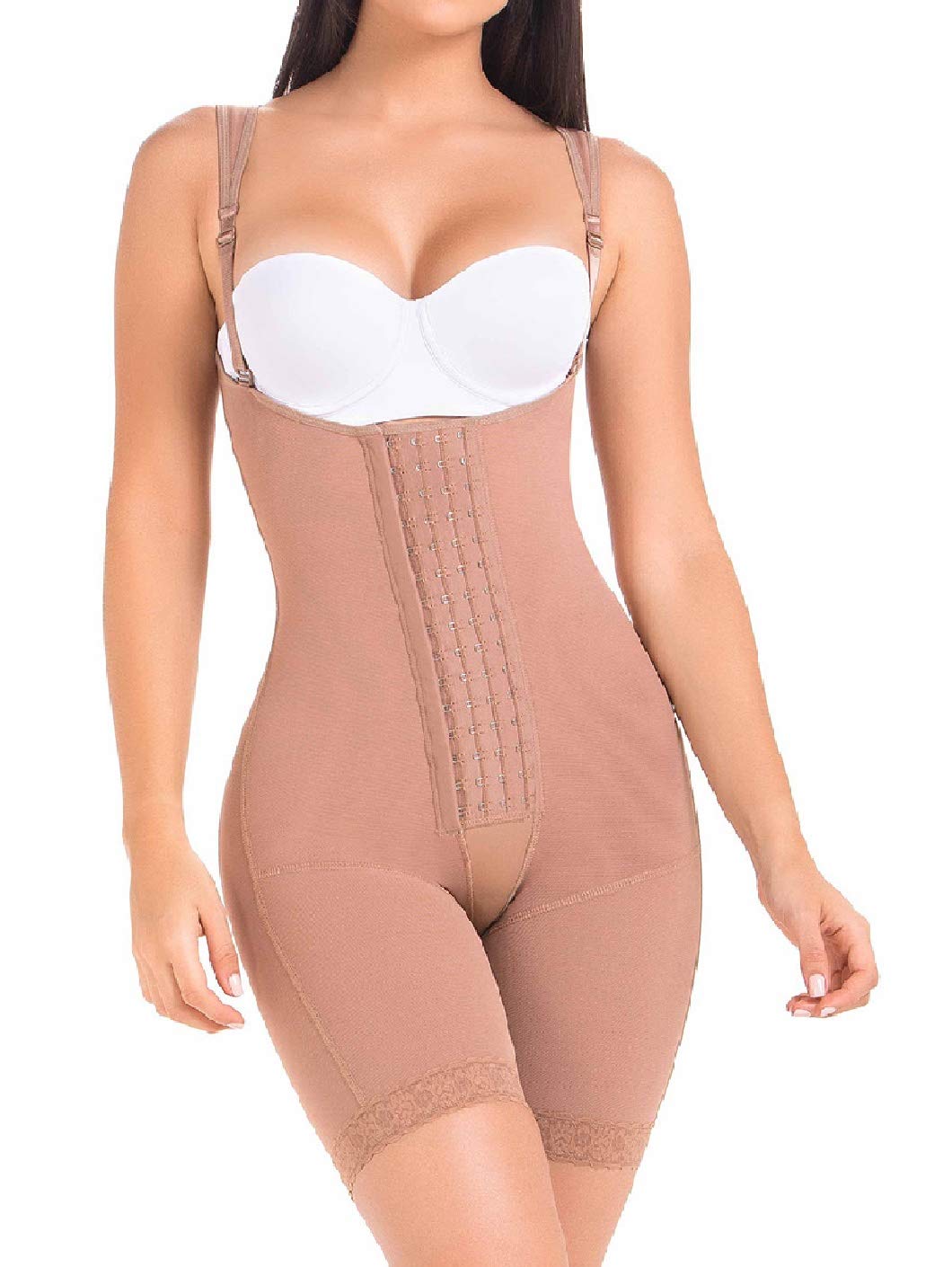 MARIAE FAJASMARIAE FQ100 Full Body Shaper Postpartum Girdle for Women | Fajas Colombianas Postparto para Mujer