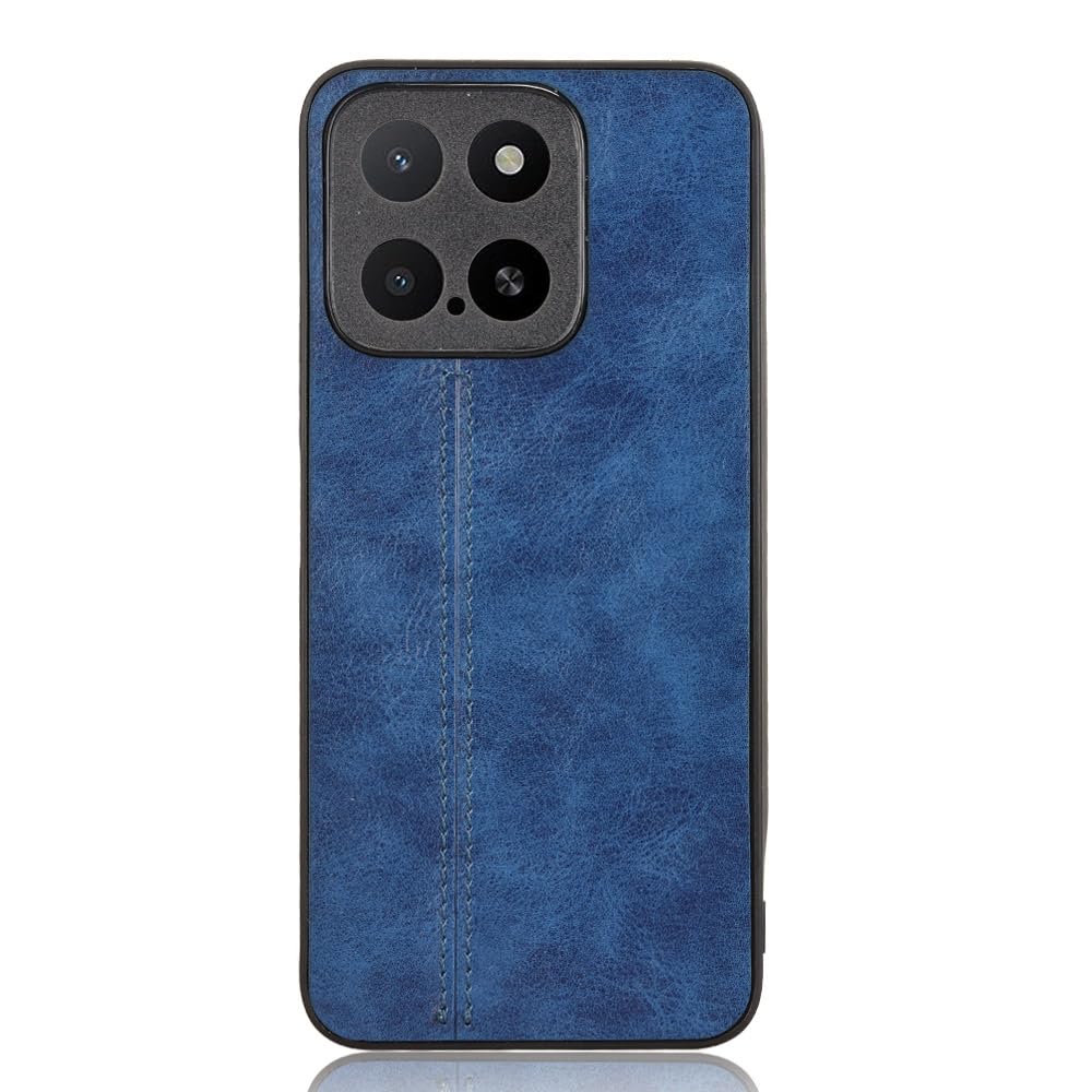 HWPIVOX Phone Case for Honor X5b Plus 4G, Case for Honor X5b Plus 4G Cow-Like PU Leather Style Protector Cover, Non-Slip Shockproof Cover for Honor