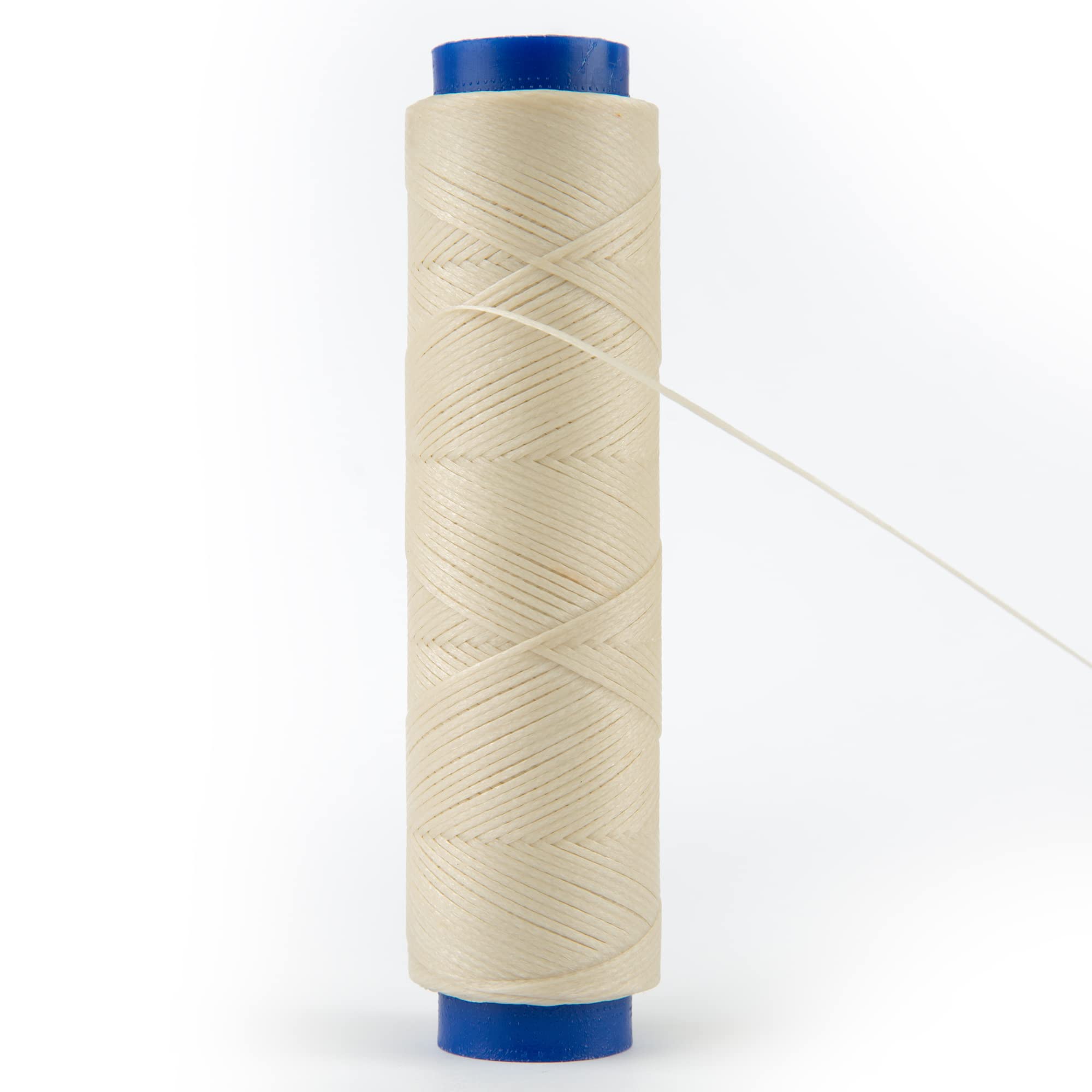 Shelver Aspen Cream 0.5Mm Waxed Cord For Jewellery Making, Waxed Thread, Bracelet String, Beading Cord - 100 Meters