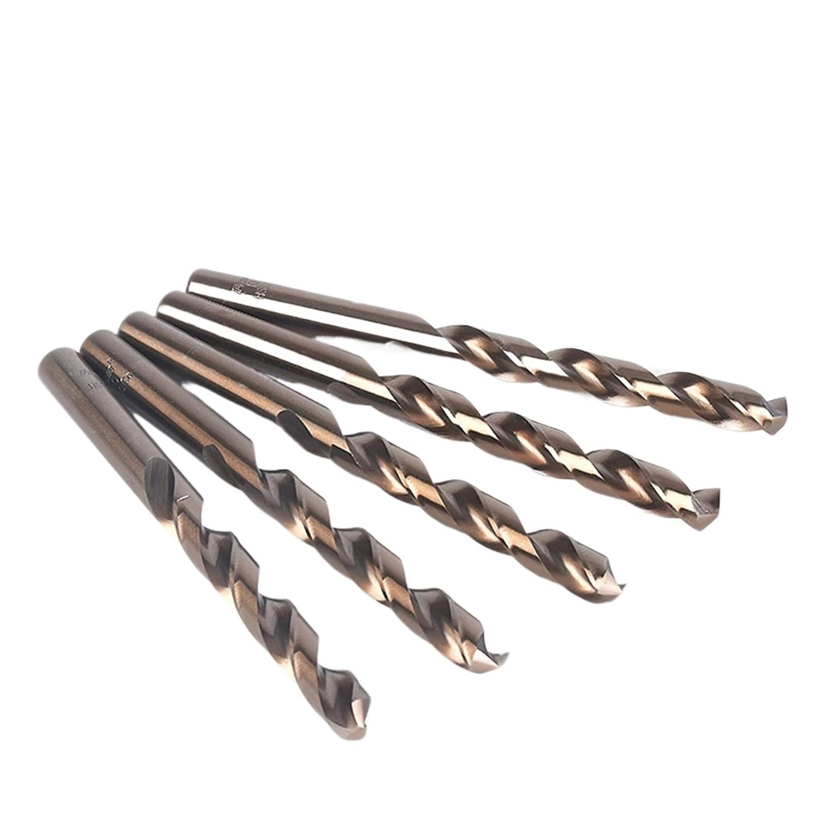 Zestaw wierteł kobaltowych HSS-CO 5/10cs M42 0,5-10 mm do wiercenia w stali hartowanej, żeliwie, stali nierdzewnej(9.1mm 5pcs)