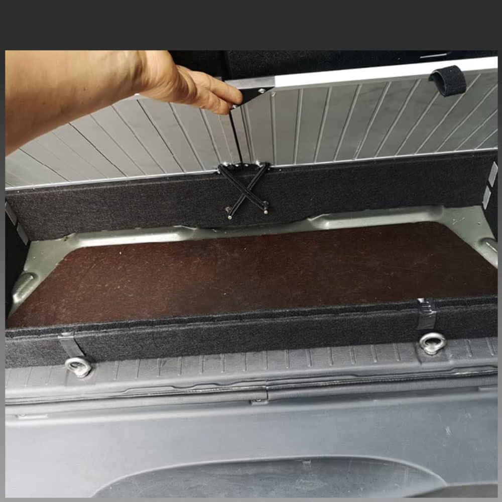 HARIN Scatola Portaoggetti per Bagagliaio di Un'auto di Grande capacità per Suzuki Jimny JB33 Sierra JB43 1998-2017 Scatola Portaoggetti Multifunzionale in Lega Alluminio Decorazione Stoccaggio