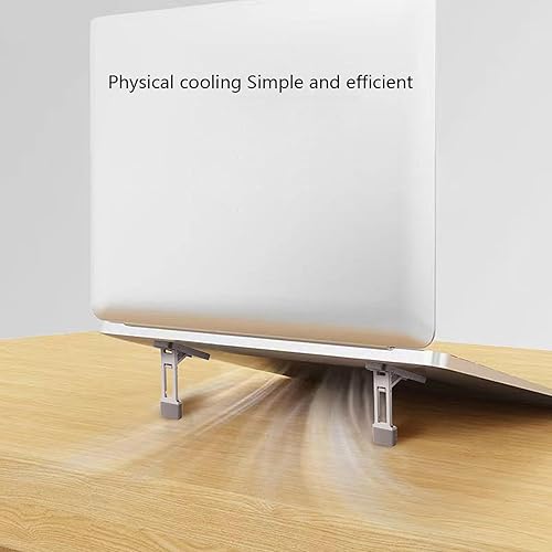 Miniatura 5 de 2 unids portátil portátil soporte de aluminio pequeño soporte plegable altura portátil soporte accesorios para teléfono soporte