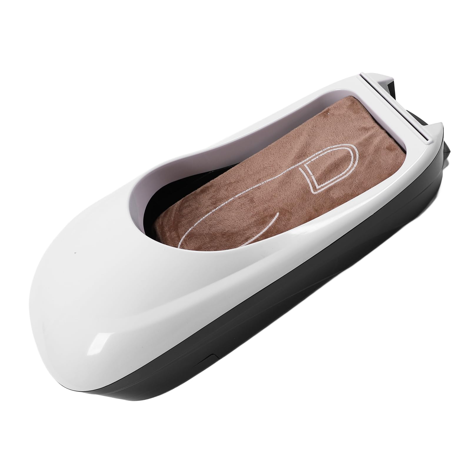 Dispenser Automatico Portatile per Copriscarpe Usa e Getta - Protezione Pavimento Ideale per Casa, Ufficio, Hotel - Confezione da 50 Pezzi