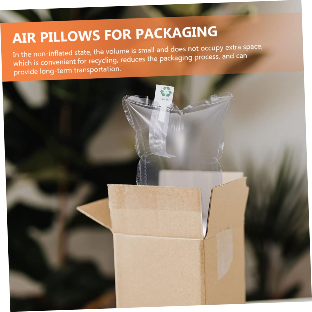 Gogogmee Ir Pillows for Packaging 50pcs Inflatable Air Packaging 25x40cm Protection for Logistics