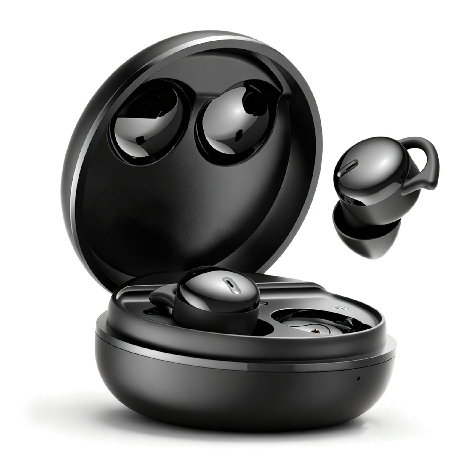 Sleeping Ear Buds Sleep Earbuds for Side Sleepers, Noise Cancelling Sleep Headphones for Sleeping on Side, Invisible Small Tiny Mini Micro Earbuds