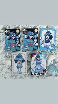 Amazon.co.jp: カラフルピーチ るなさん 5枚セット トレカ