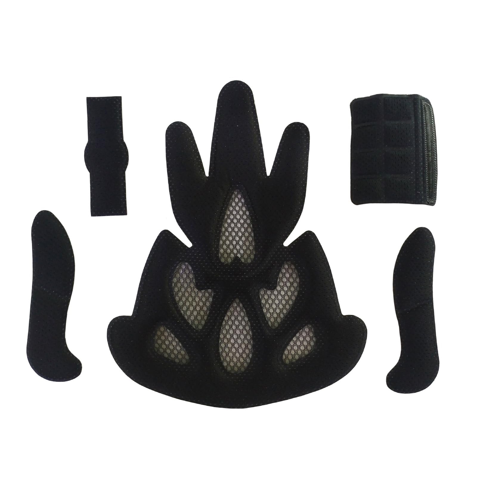 CRFFZ Helmets Inner Padding Net Foams Pad Washable Helmets Inner Pad Sealed Sponge Protective Lining Protections Liner Enduring Head Protections Liner Protective