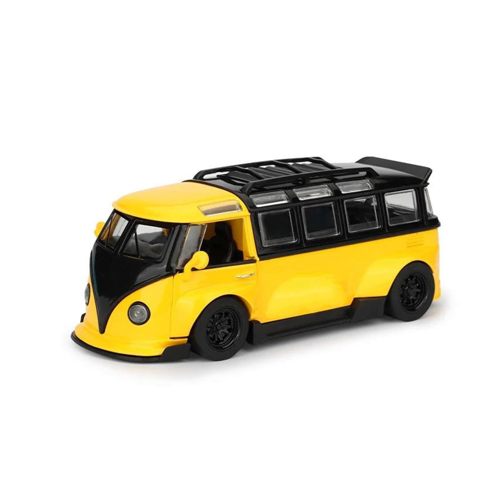 Bankoto Yellow Diecast Car For Vw T1 Bus Diecast Model Car Collectible