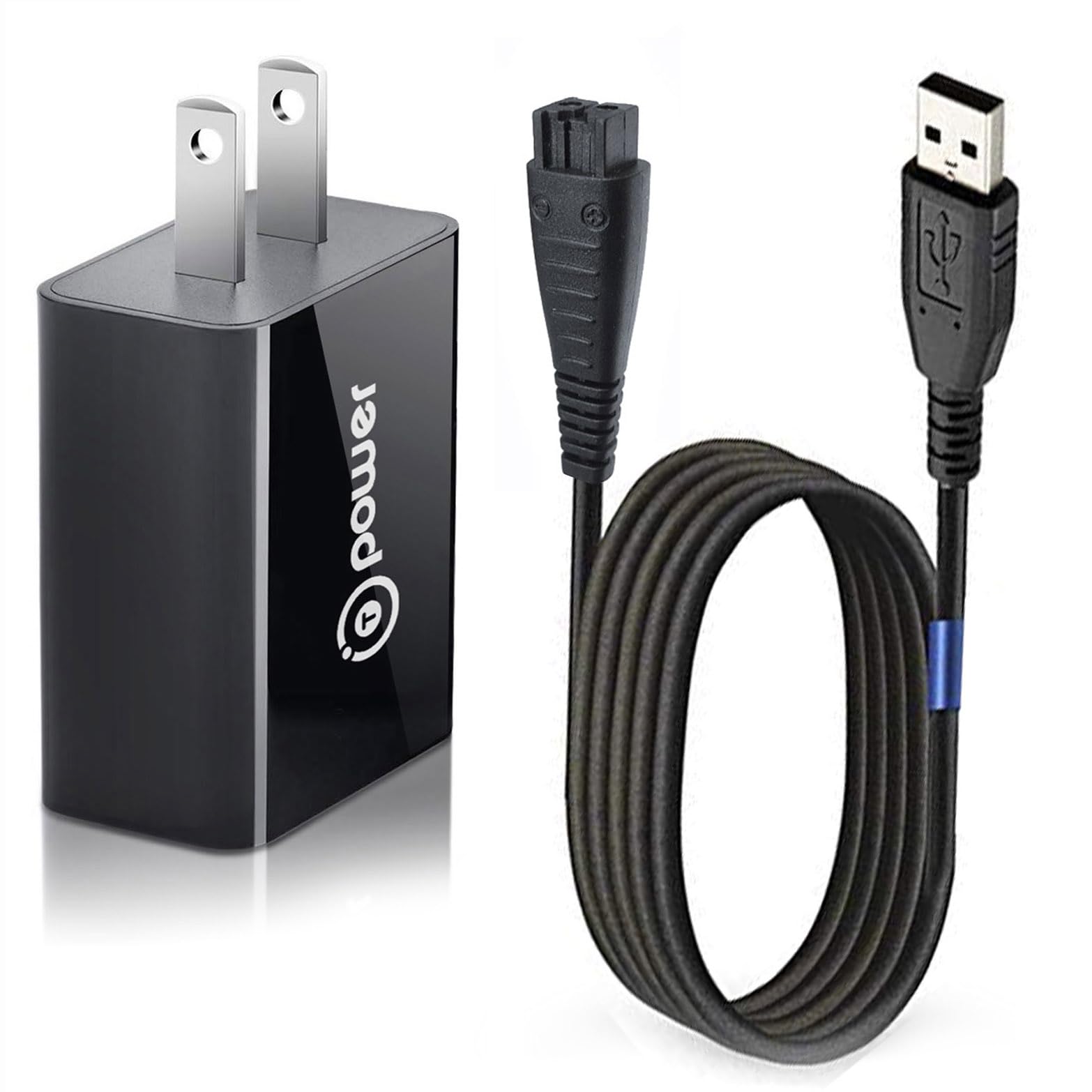 T-Power Charger for Panasonic Pro-Curve Wet Dry Shaver Electric Blade Razor RE7-40, RE7-51, RE7-59, RE7-68, ER-GC20, RE740, RE768, RE759, RE751, ERGC20 Ac Dc Adapter Power Supply