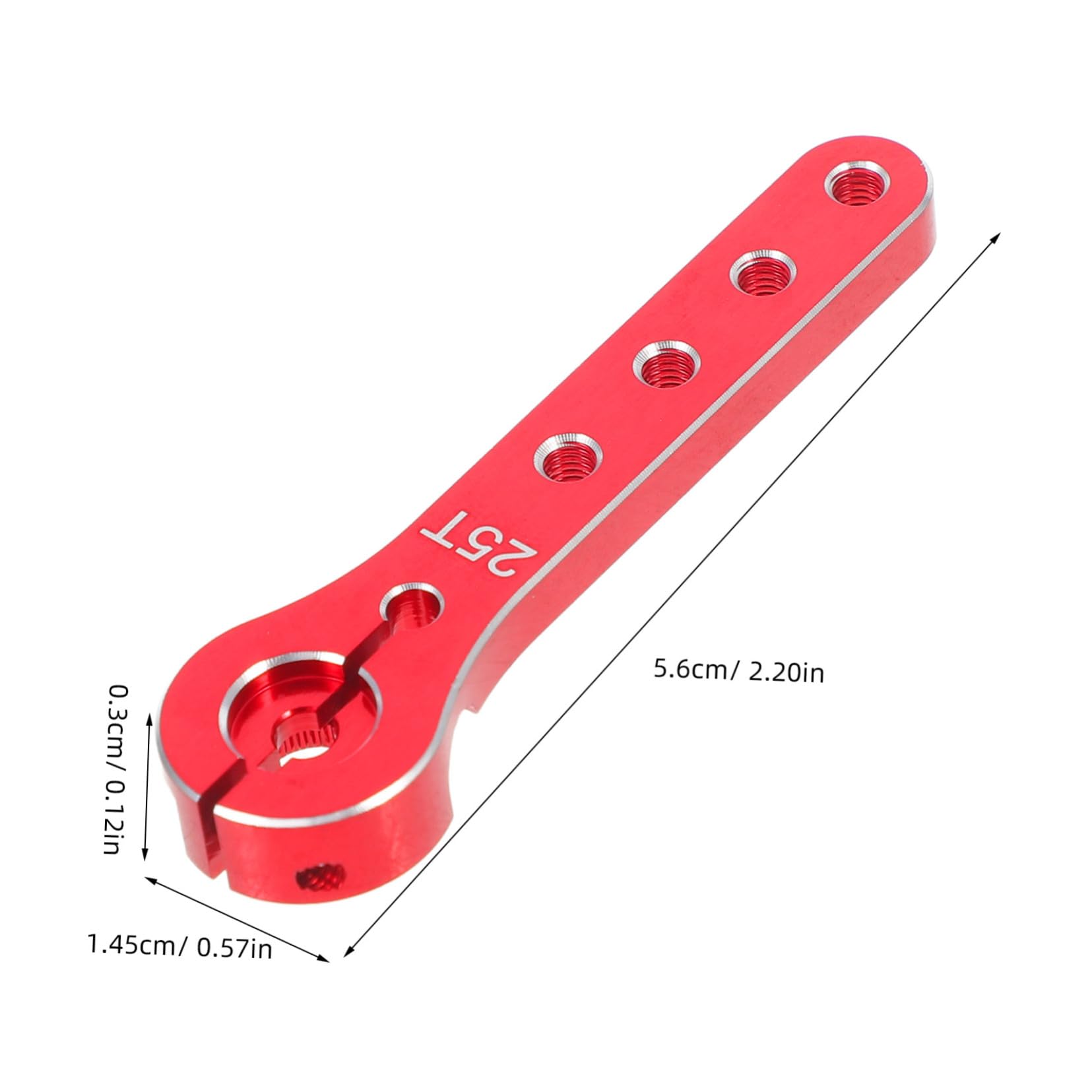 Toyvian Car Rocker Arm Connector Tools Portable Combination Lock Knobs Air Accessories Cable Bracket Cable Holder Controller Stand for Desk Knob Red Aluminum Alloy