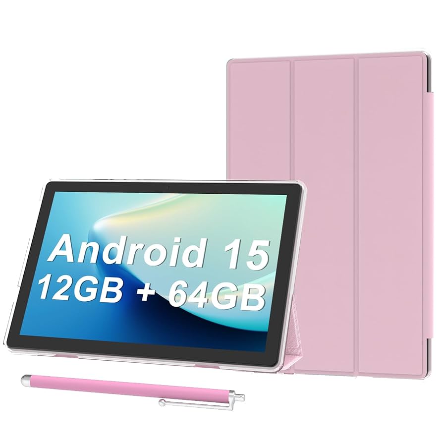 タブレット Android 15 10.1インチ 12GB+64GB+1TB Amazon.com : Android 15 Tablet, 10 inch 12GB RAM+64GB ROM