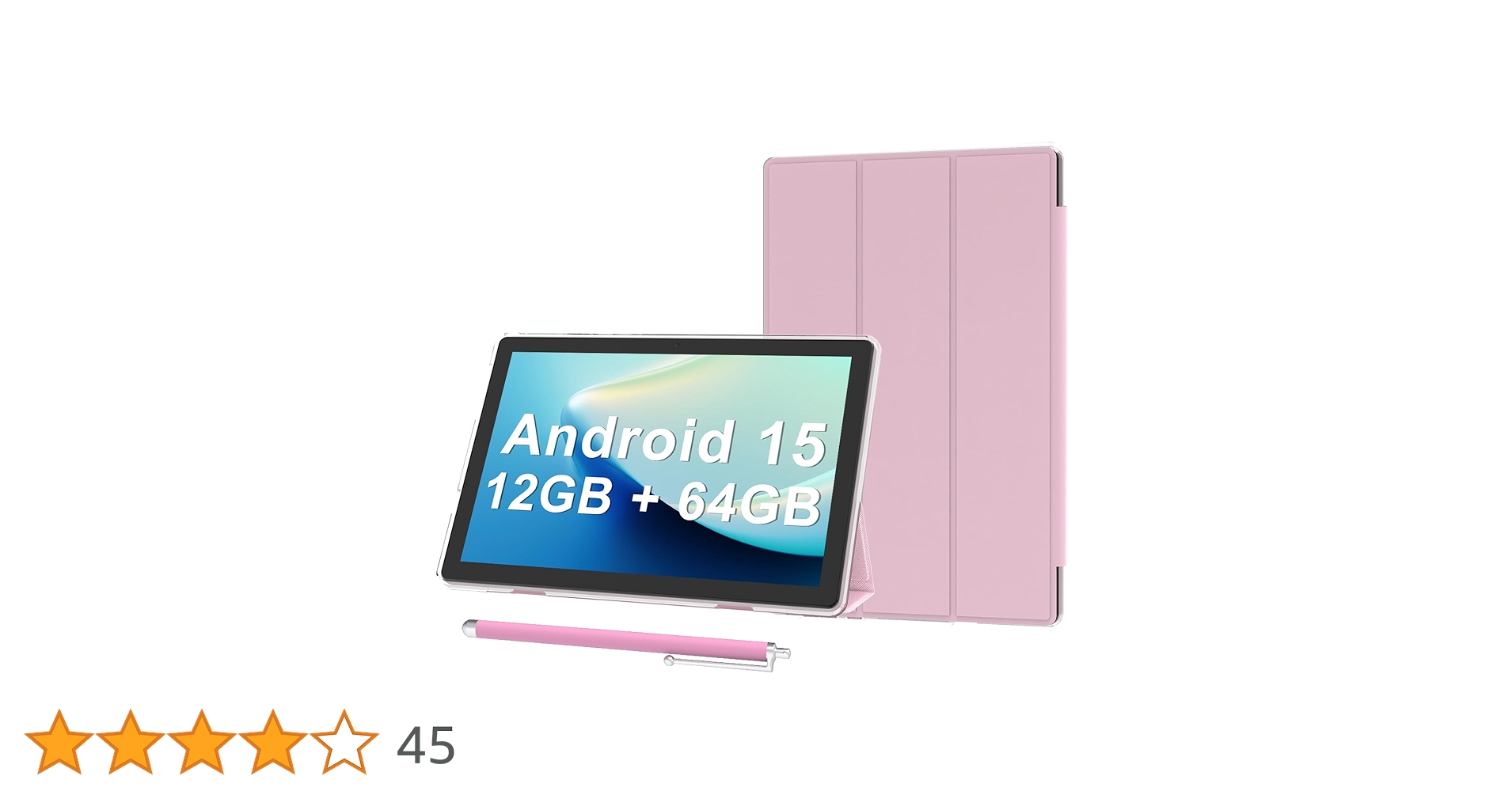 Android 15 タブレット 10.1インチ 12GB RAM 64GB Amazon.com