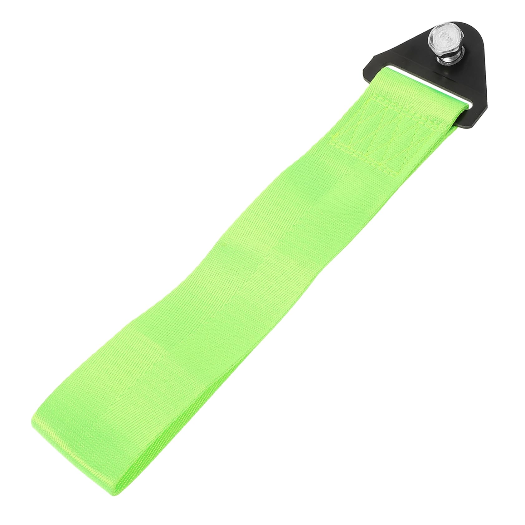 Alipis Racing Tow Hook Strap Decorative Tow Strap for Automotive Bumpers Durable Nylon Traction Rope Easy Installation for Enhanced Vehicle Aesthetics Fluorescent Green Design