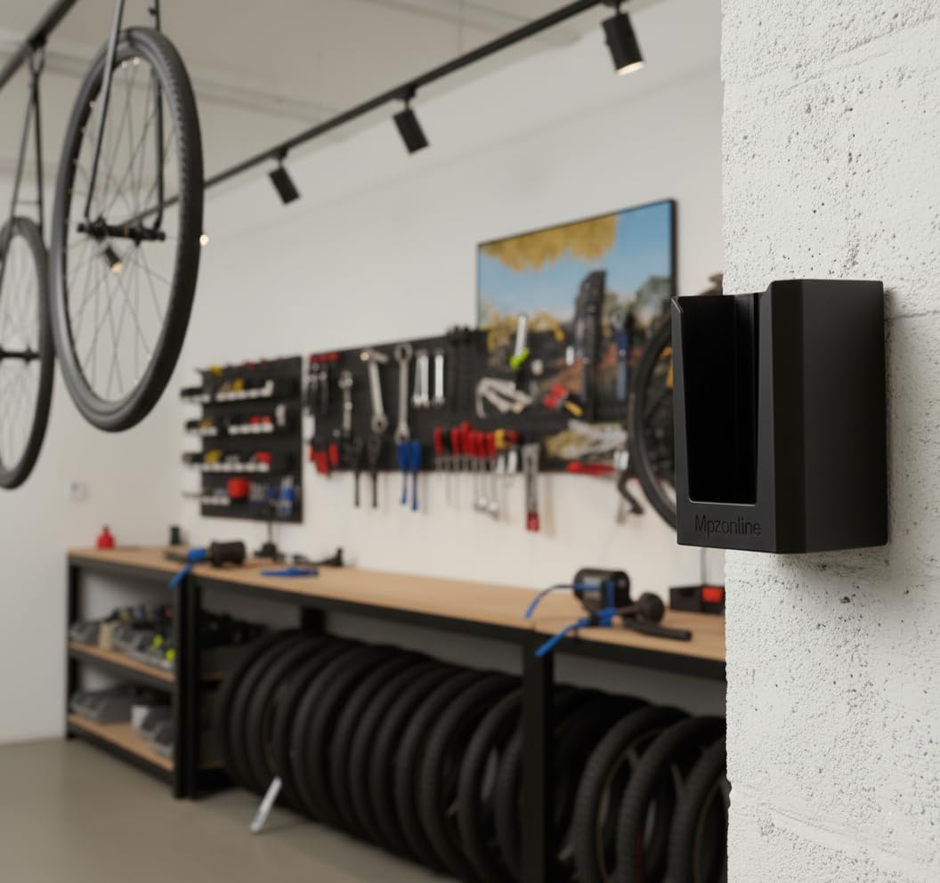MPZONLINE Wandhalterung für E-Bike Ladegeräte, E-Bike-Halterung, verschiedene Modelle, 3D-Druck (Bosch V1 BPC3400) Sport & Freizeit