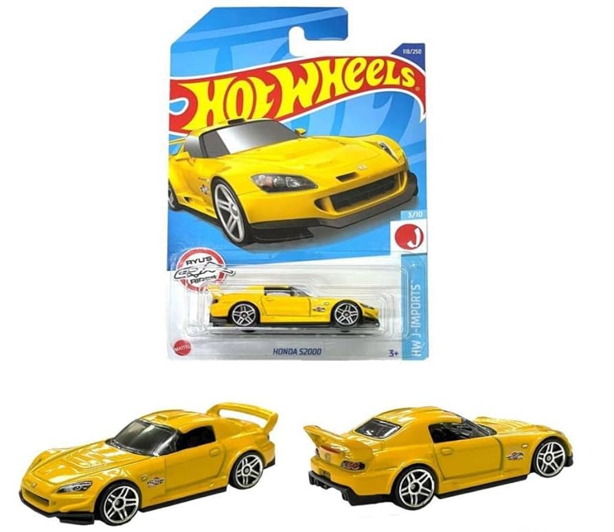 Hot Wheels - Honda S2000 - HW J-Imports 3/10 - HCV85 - Short