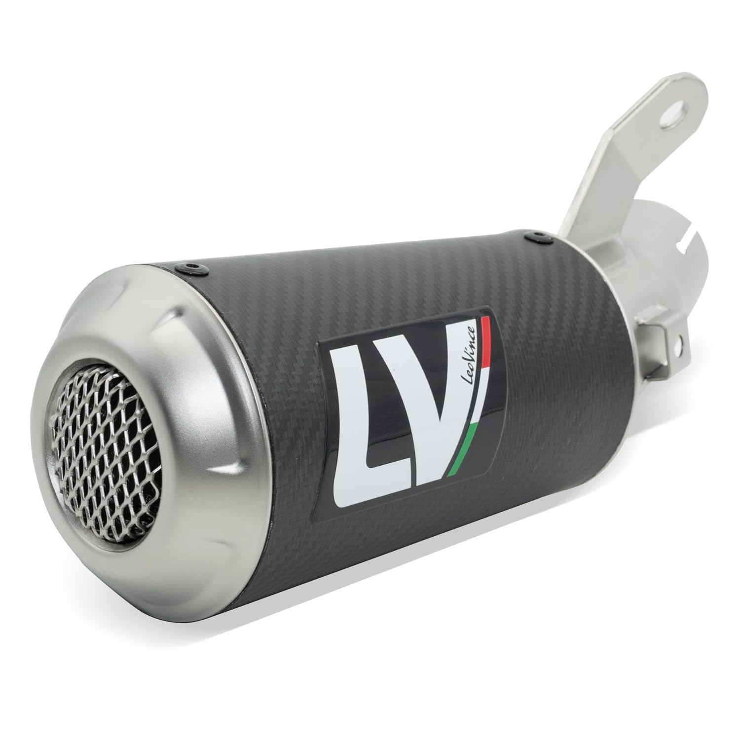 Endschalldämpfer LeoVince SLIP-ON SBK LV-10, Carbon, Edelstahl Kappe, mit Zulassung für Suzuki GSX-S 950/1000 / GT