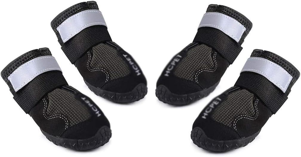 Flowers Winter Dog Shoes Thick Warm Small Dogs Snow Boots Anti-Slip Warm Pet Shoes for Teddy Chihuahua (Size : 2)