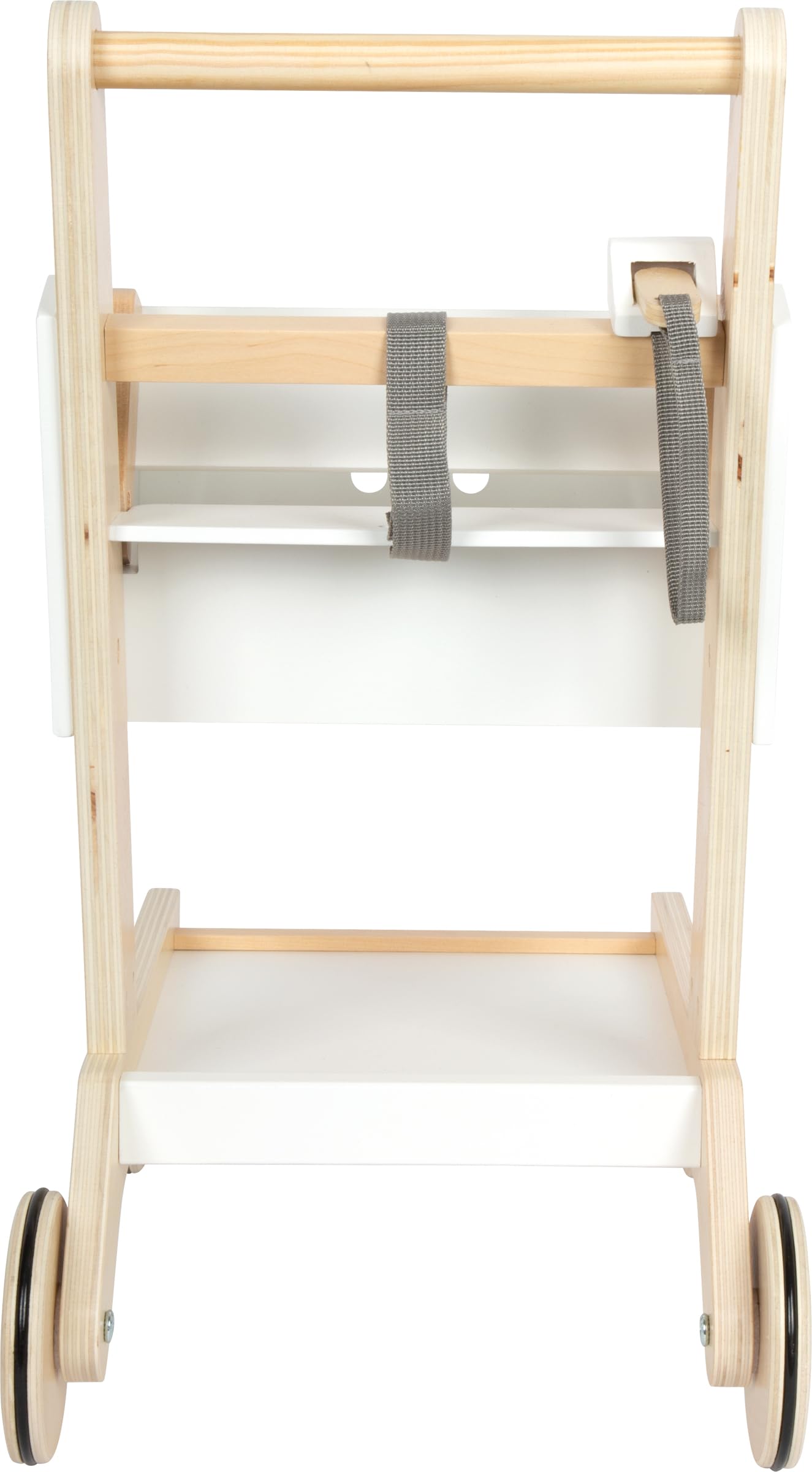 Small Foot Caddie en Bois « Fresh », Chariot de Jeu Robuste avec siège Enfant, pour boutiques et Cuisines, dès 2 Ans, 12836