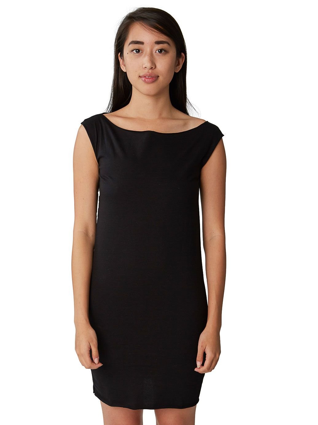 black & white jersey dress Belle Breton Stripe Jersey Dress - / Ecru/Black Rugby Stripe- Size4XS