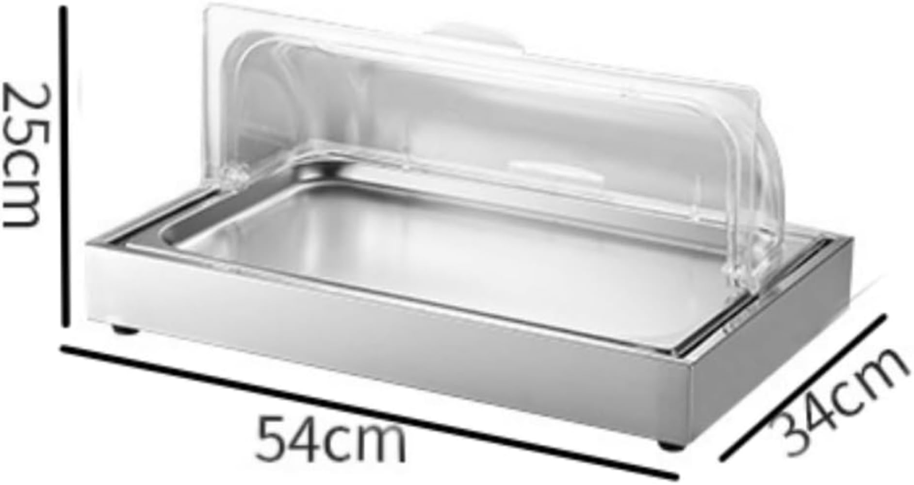 Amazon｜ステンレス製フードプレート ビュッフェサーバー フード