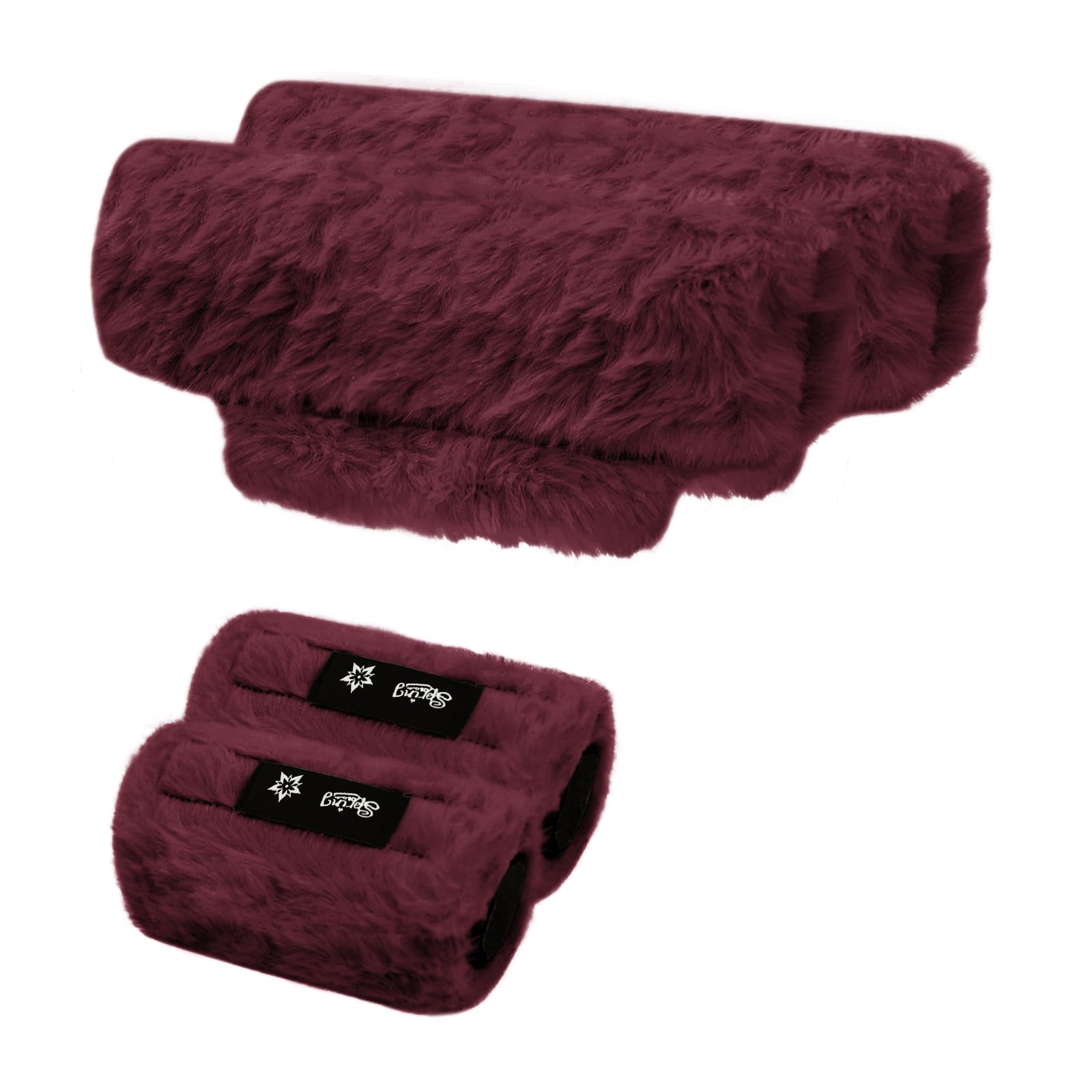 SPRING SEAON Crutches Padding Fuzzy Crutch Pads for Armpits and Hand Grips