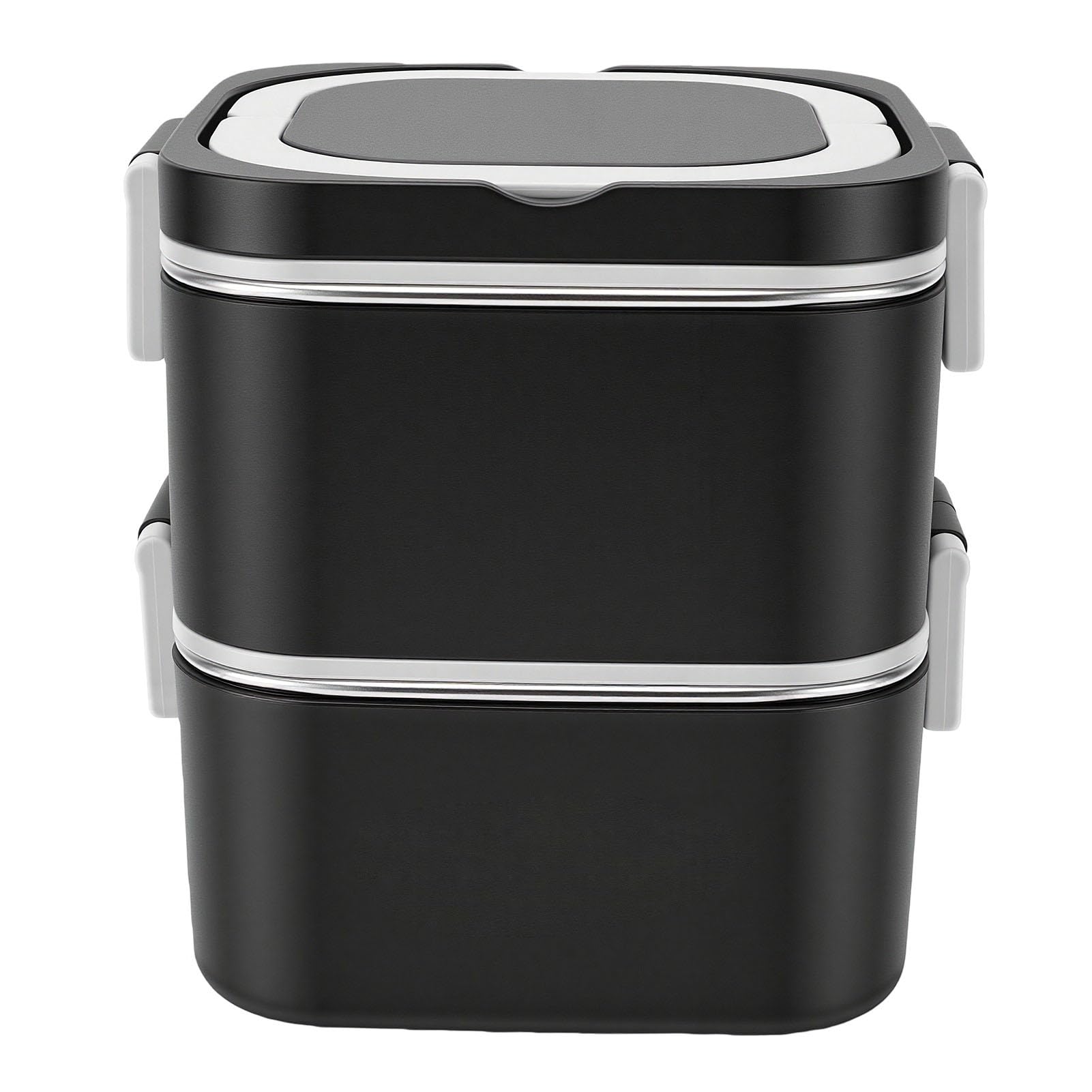 Zunate 2 Strati Acciaio Inossidabile Lunch Box Termico 1400ml con Borsa