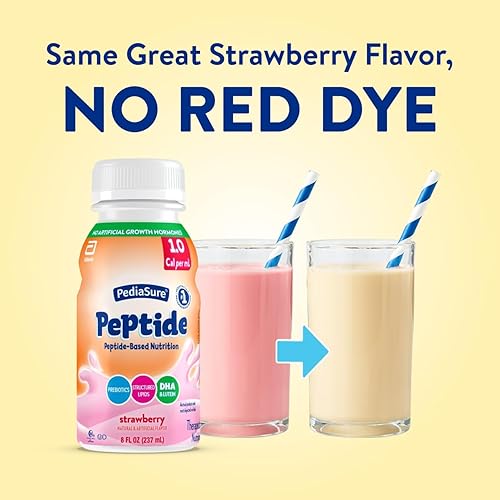 Miniatura 18 de PediaSure Péptido 1.0 Cal, 24 unidades, nutrición completa y equilibrada para niños con condiciones gastrointestinales, fórmula a base de péptidos
